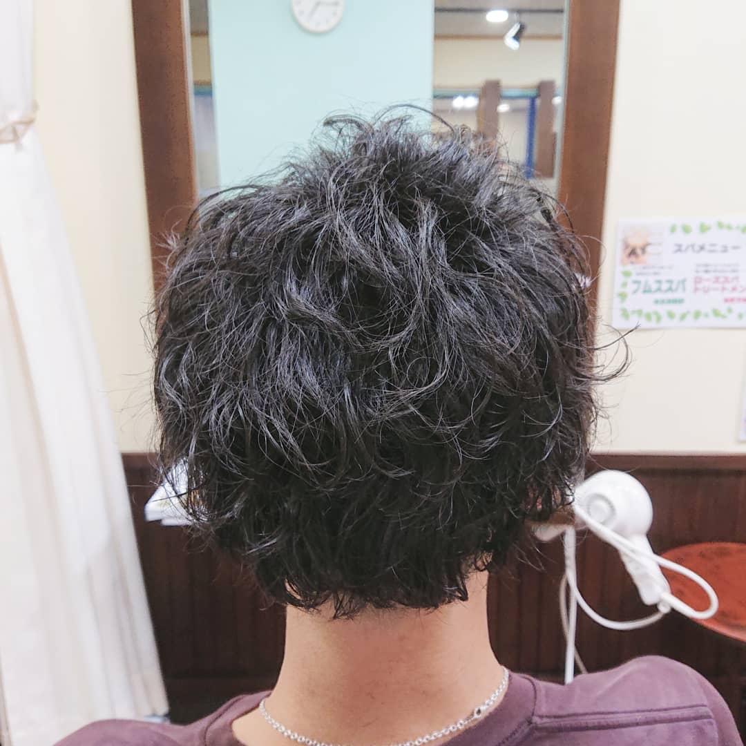メンズパーマ イル・デ・パン